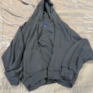 Yeezy x gap Gray Hooded Sweatshirt Sz large